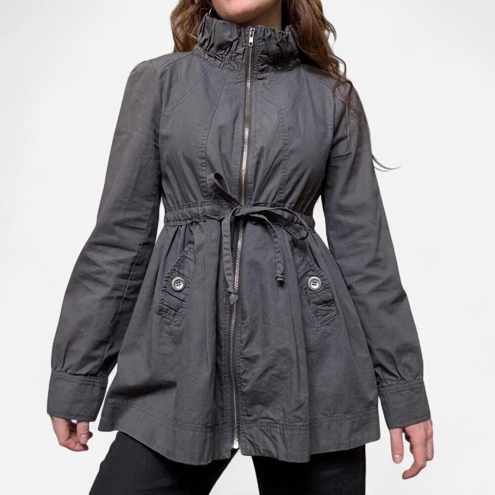 Doki geki y2k grey cotton jacket